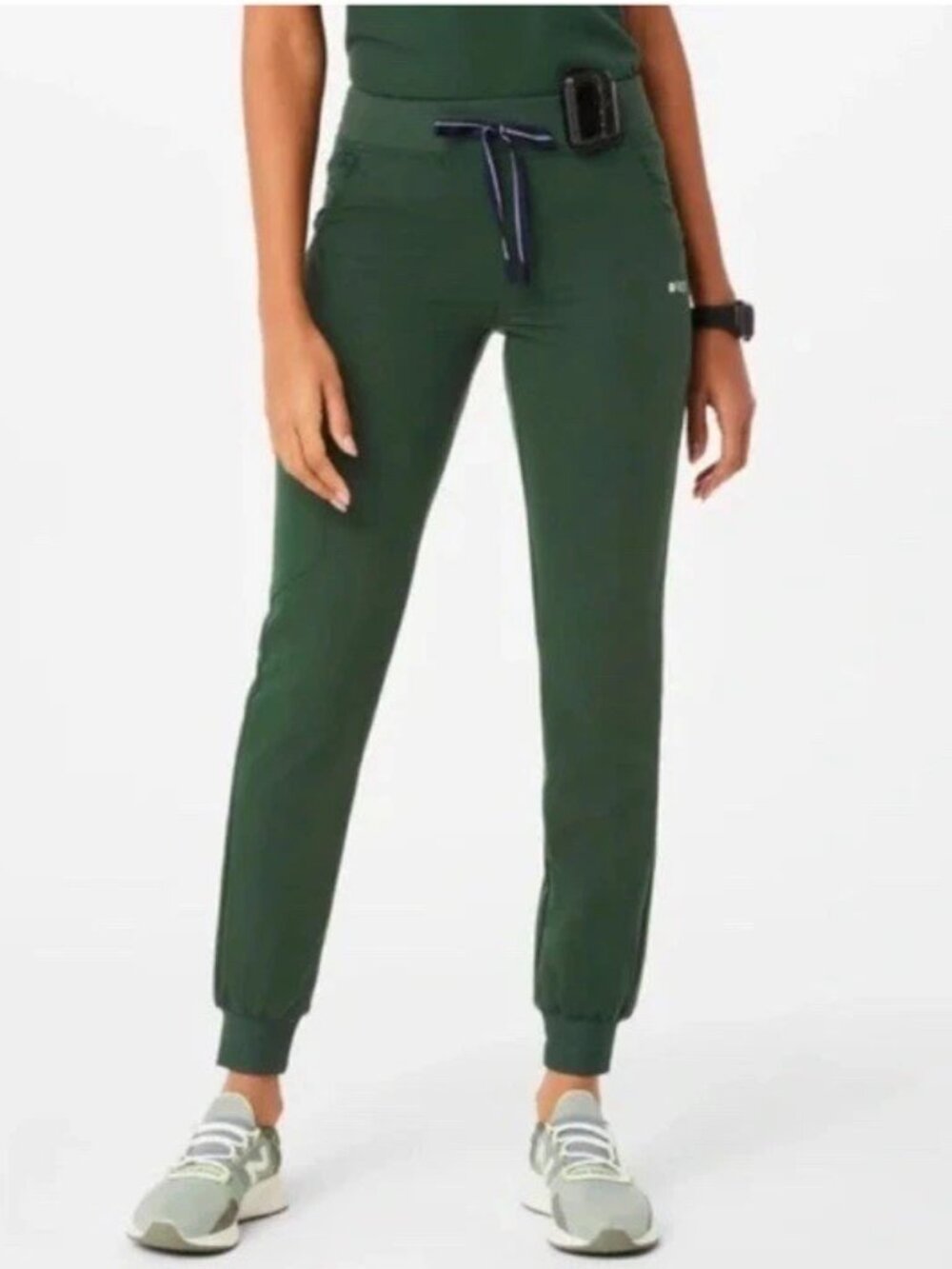 Figs Zamora Joggers Scrub Pants Women's Size Small NWT British Racing Green